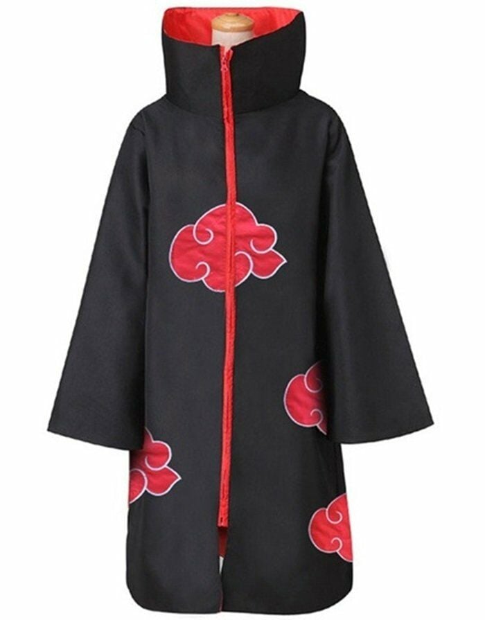 Yetişkin Anime Naruto Akatsuki Pelerini XL Beden
