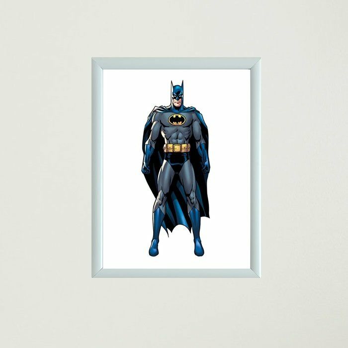 Batman Çerçeveli Poster Tablo Model-3