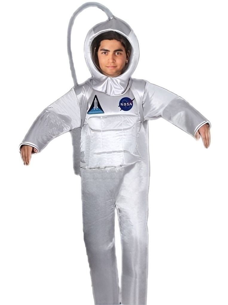 Nasa Logolu Astronot Kostümü Yetişkin