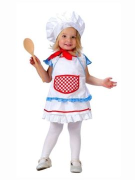 Kız Aşçı Kostümü