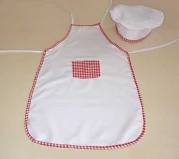 Aşçı Şapkası ve Aşçı Önlüğü Takım