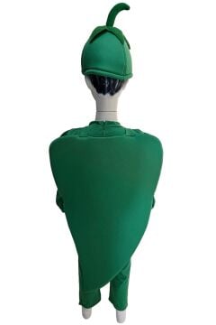 Biber Kostümü Yeşil | Biber Kıyafeti