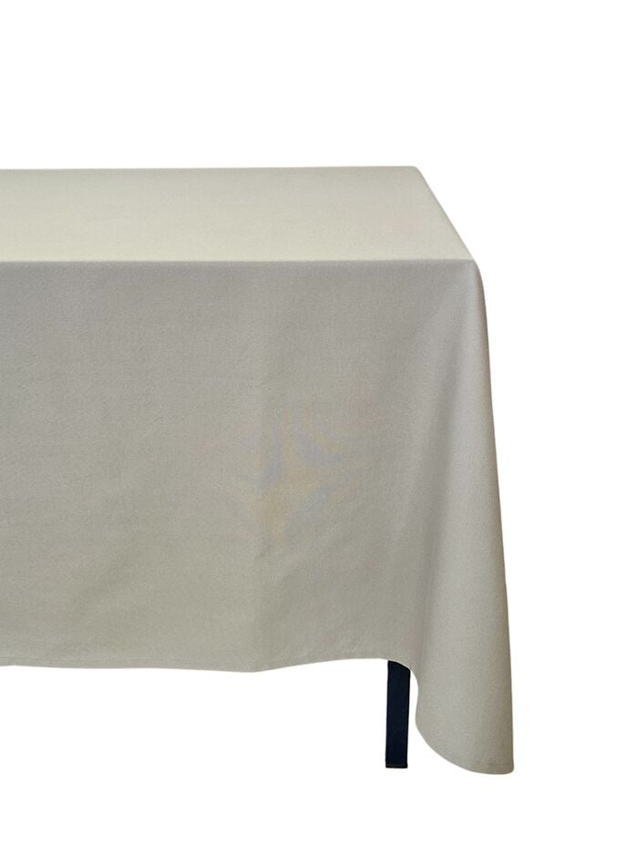 Gri Renkli Pamuklu Dertsiz Duck Kumaş Masa Örtüsü