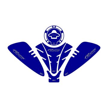 GP Kompozit Yamaha R25 2019-2023 Uyumlu Tank Pad Seti Mavi