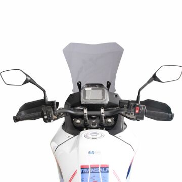 GP Kompozit Honda XL750L Transalp 2023-2024 Uyumlu Plastik Elcik Koruma Siyah