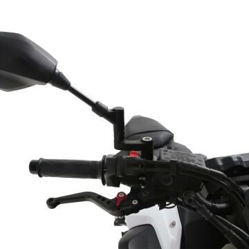 GP Kompozit Yamaha MT-07 2014-2023 Uyumlu Ayna Genişletme Siyah