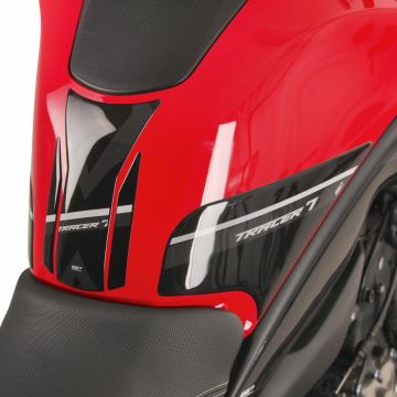 GP Kompozit Yamaha MT-07 Tracer 2020-2024 Uyumlu Tank Pad Seti Kırmızı