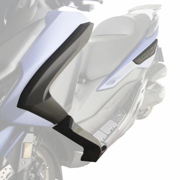 GP Kompozit Honda Forza 250 2023-2024 Uyumlu Üst/Alt Bacak ve Grenaj Koruma Seti Siyah