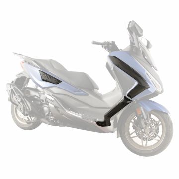 GP Kompozit Honda Forza 250 2023-2024 Uyumlu Üst/Alt Bacak ve Grenaj Koruma Seti Siyah