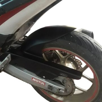 GP Kompozit Honda NC 750 D Integra 2014-2020 Uyumlu Zincir Korumalı Arka Çamurluk Siyah