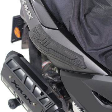 GP Kompozit Yamaha XMAX 250/400 2018-2022 Uyumlu Bacak ve Sele Altı Grenaj Koruma Seti Siyah