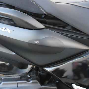 GP Kompozit Yamaha XMAX 250 / 400 2018-2022 Uyumlu Bacak ve Grenaj Koruma Seti Siyah