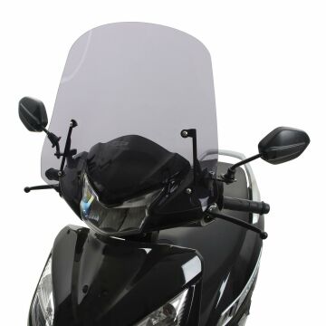 GP Kompozit Honda Activa 2023-2024 Uyumlu Kısa Ön Cam Füme