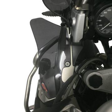 GP Kompozit BMW R 1200 GS ADV 2004-2012 Uyumlu Sağ Sol Rüzgarlık Siyah