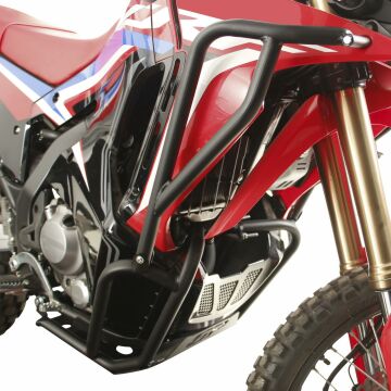 GP Kompozit Honda CRF250 Rally 2023-2024 Uyumlu Motor Koruma Demiri Seti Siyah
