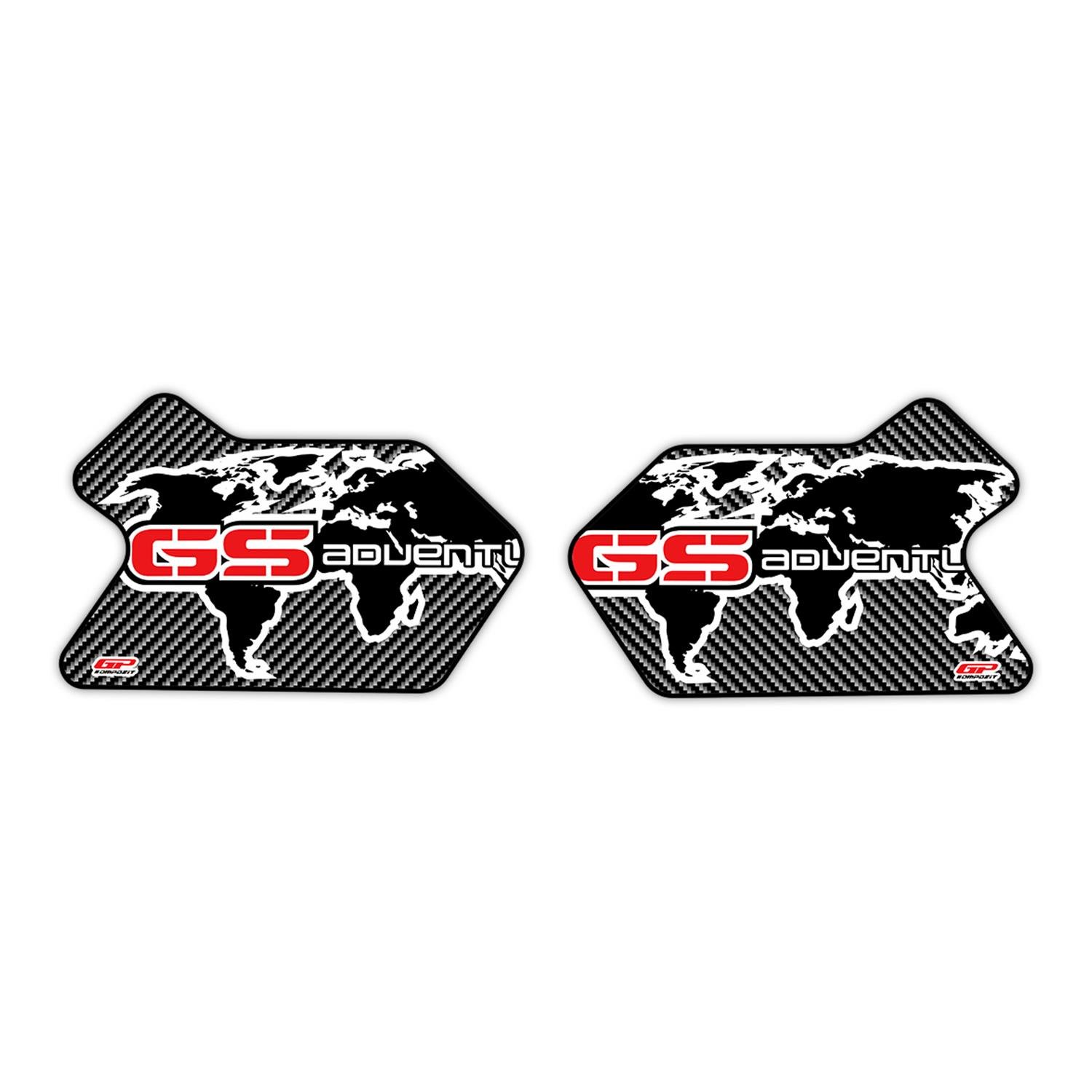 GP Kompozit BMW R 1200 GS / R 1250 GS ADV 2013-2023 Uyumlu Yan Pad Karbon