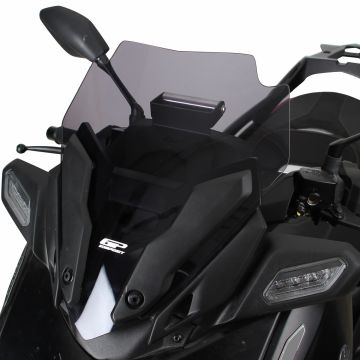 GP Kompozit Yamaha XMAX 250 2024 Uyumlu Spor Ön Cam Füme