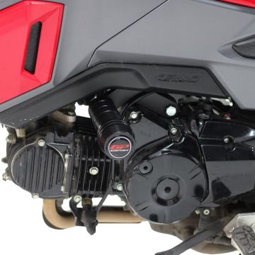 GP Kompozit Honda MSX125 2012-2018 Uyumlu Motor Koruma Takozu Siyah