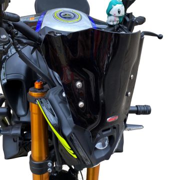 GP Kompozit Yamaha MT-09 2021-2023 Uyumlu Ön Cam Füme