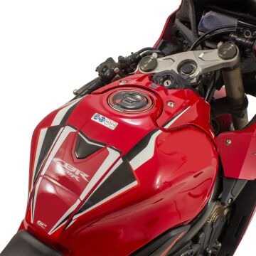 GP Kompozit Honda CBR650R 2019-2023 Uyumlu Tank Pad Seti Kırmızı