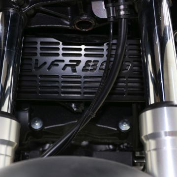 GP Kompozit Honda VFR800 2015-2023 Uyumlu Radyatör Koruma Siyah