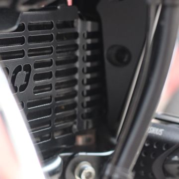 GP Kompozit Honda VFR800 2015-2023 Uyumlu Radyatör Koruma Siyah