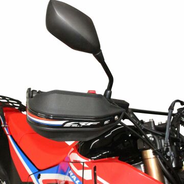 GP Kompozit Honda CRF250 Rally 2023-2024 Uyumlu Plastik Elcik Koruma Siyah