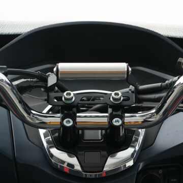 GP Kompozit Honda PCX 125 / 150 2014-2024 Uyumlu Telefon / Navigasyon Tutucu Siyah