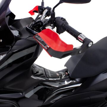 GP Kompozit Honda PCX 125 / 150 2014-2024 Uyumlu Plastik Elcik Koruma Kırmızı