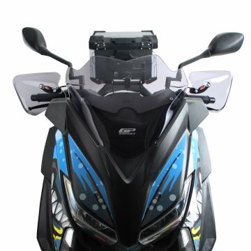 GP Kompozit Yamaha XMAX 250 / 400 2014-2017 Uyumlu Spor Ön Cam Füme