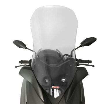 GP Kompozit Yamaha XMAX 250 / 300 / 400 2018-2023 Uyumlu Ön Tur Camı Şeffaf