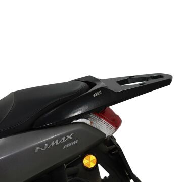 GP Kompozit Yamaha NMAX 125 / 155 2015-2020 Uyumlu Arka Çanta Demiri Siyah