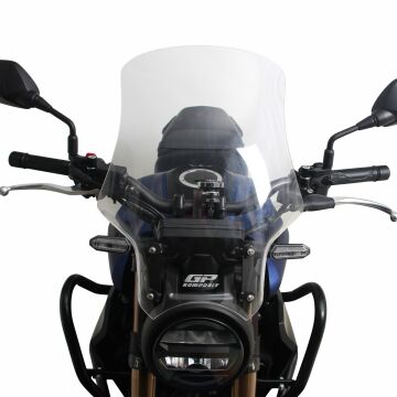 GP Kompozit Honda CB125R / CB250R 2018-2023 Uyumlu Tur Camı Şeffaf