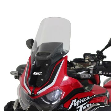 GP Kompozit Honda Africa Twin CRF1100L L1 2020-2023 Uyumlu Baskılı Ön Cam Füme