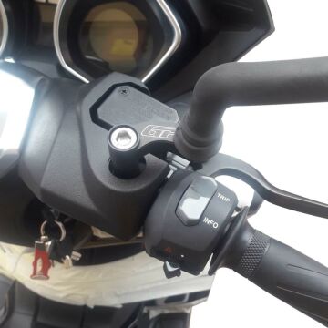 GP Kompozit Yamaha XMAX 250-400 2018-2024 Uyumlu Ayna Genişletme Siyah