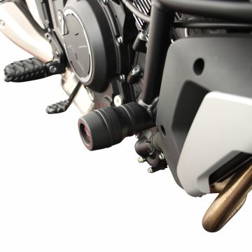 GP Kompozit CF Moto 700 CL-X 2022-2024 Uyumlu Motor Koruma Takozu Siyah