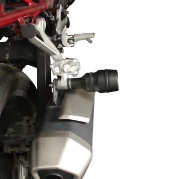 GP Kompozit Honda CB750 Hornet 2023-2024 Uyumlu Egzoz Koruma Takozu Siyah