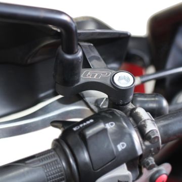 GP Kompozit Honda CB500F 2014-2018 Uyumlu Ayna Genişletme Siyah