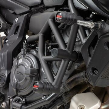 GP Kompozit Yamaha MT-07 2014-2023 Uyumlu Motor Koruma Demiri Siyah