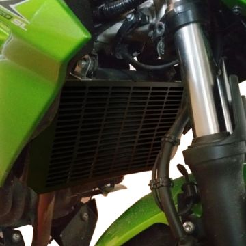 GP Kompozit Kawasaki Z 250 SL 2015-2018 Uyumlu Radyatör Koruma Siyah