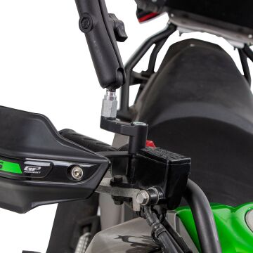 GP Kompozit Kawasaki Versys X300 2017-2020 Uyumlu Ayna Genişletme Siyah