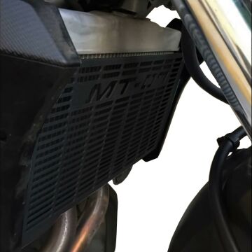 GP Kompozit Yamaha MT-07 2014-2020 Uyumlu Radyatör Koruma Siyah