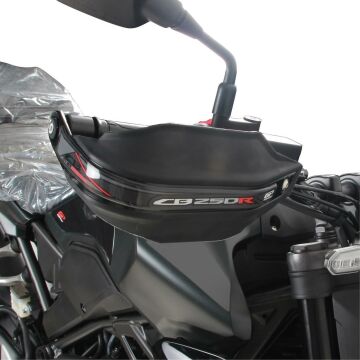 GP Kompozit Honda CB250R 2018-2023 Uyumlu Plastik Elcik Koruma Siyah