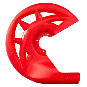 GP Kompozit KTM EXC 250 2013-2023 Uyumlu Plastik Ön Disk Koruma Kırmızı