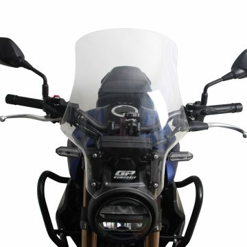 GP Kompozit Honda CB125R / CB250R 2018-2023 Uyumlu Tur Camı Siyah