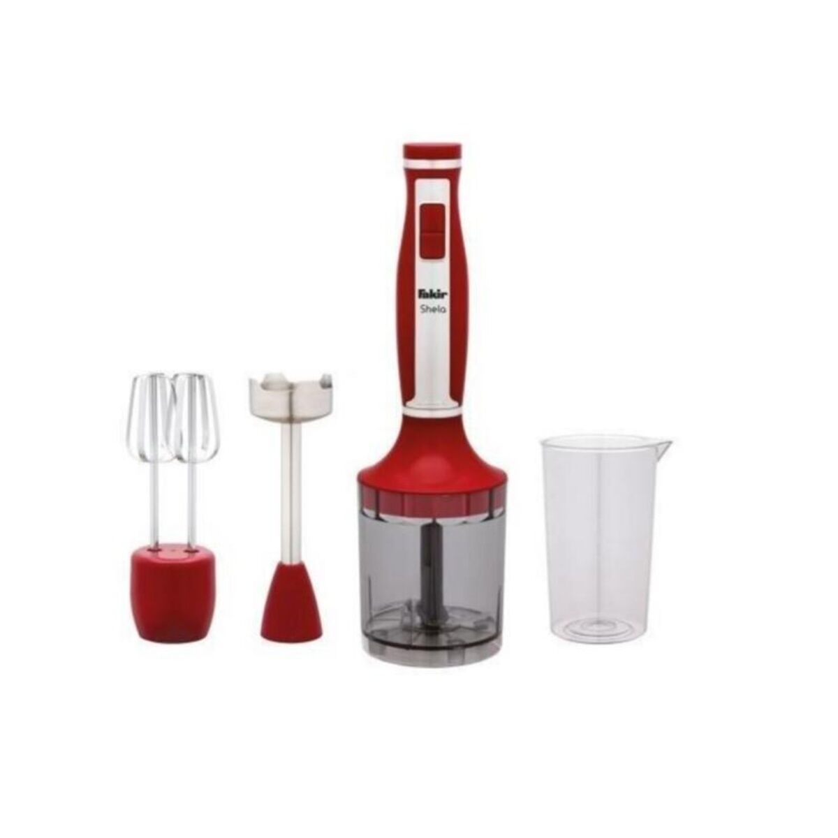 Fakir Shela Blender Seti Kırmızı