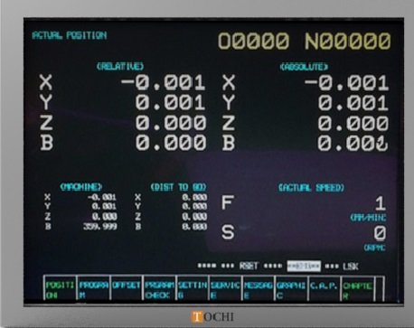 9'' DECKEL Dialog 1-4, FP3A, Contour 1-3 (SİYAH BEYAZ) CNC MONİTÖR