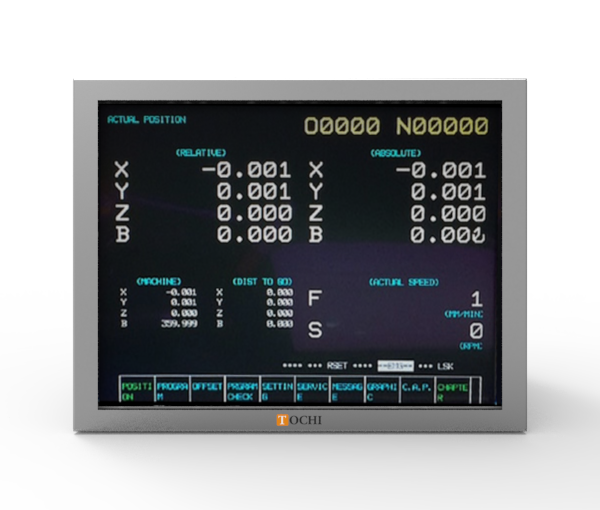 12.1'' FANUC A61L-0001-0074 CNC MONİTÖR