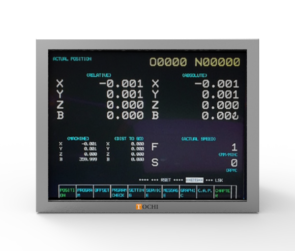 21'' SIEMENS 6AV8011-1LE62-0FA0 CNC MONİTÖR