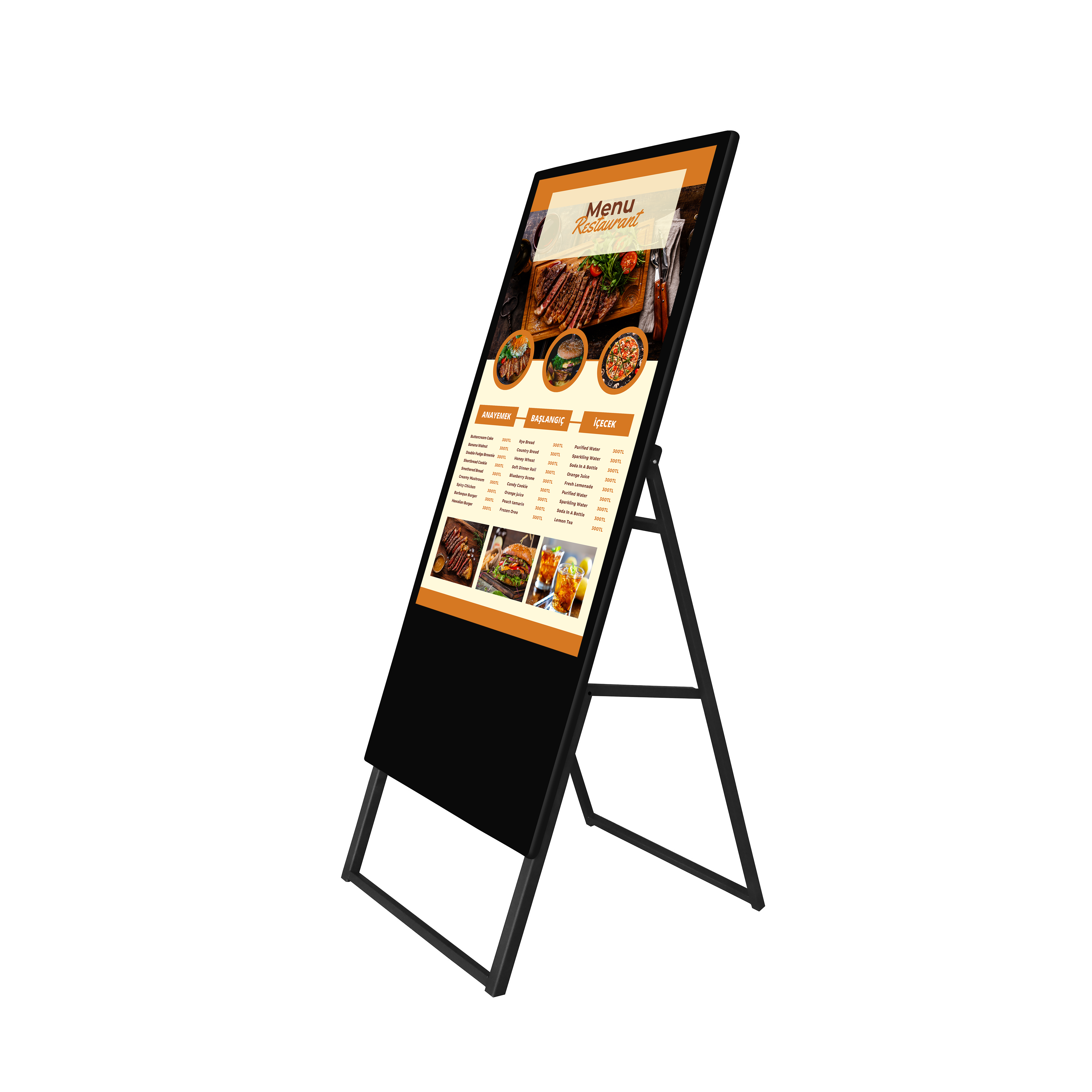 43'' Portable Menü Board-AND